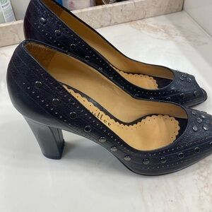 Bettye Muller peep toe heels